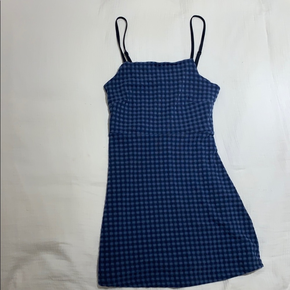 Soft bue dress